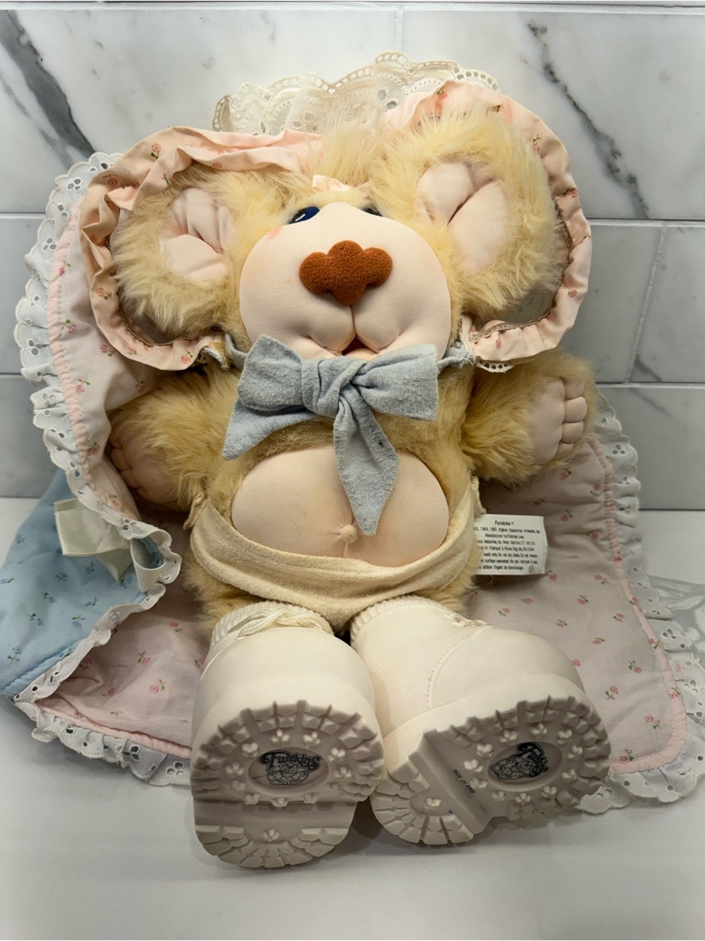 Vintage Furskins Baby Thistle Plush